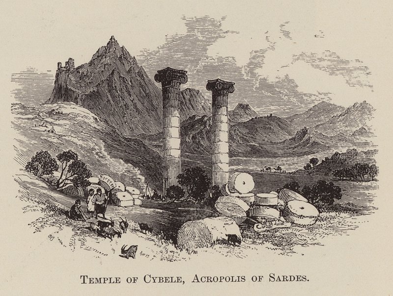 Tempio di Cibele, Acropoli di Sardi da English School