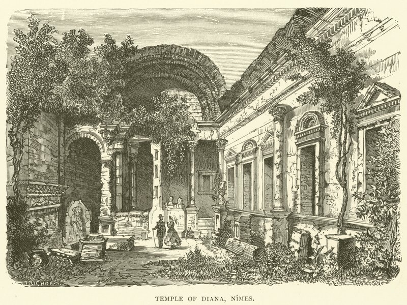 Tempio di Diana, Nîmes da English School
