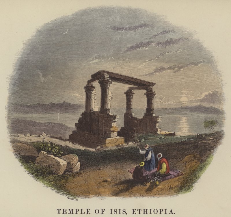 Tempio di Iside, Etiopia da English School