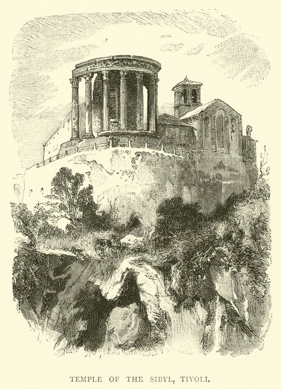 Tempio della Sibilla, Tivoli da English School