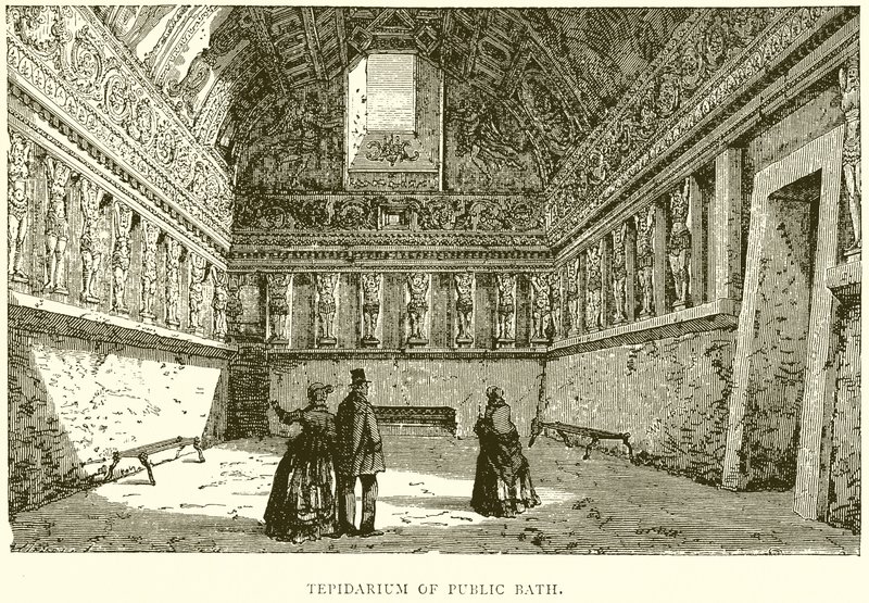 Tepidarium delle terme pubbliche da English School