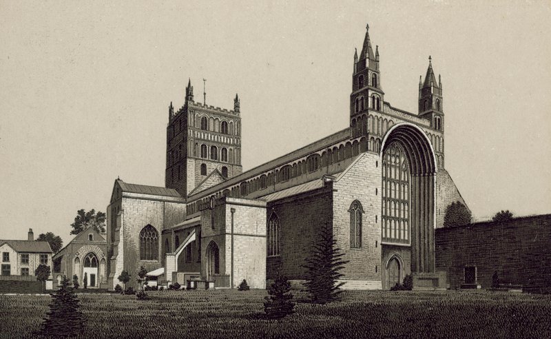 Abbazia di Tewkesbury da English School