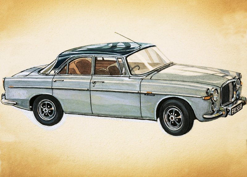 La Rover 3 1/2 litri da English School