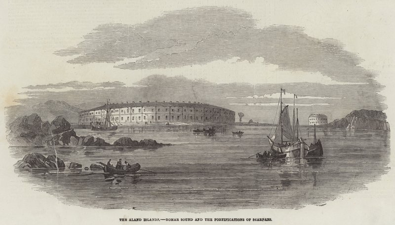 Le Isole Aland, Bomar Sound e le Fortificazioni di Scarpans da English School
