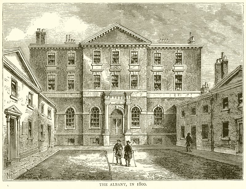 The Albany, nel 1800 da English School