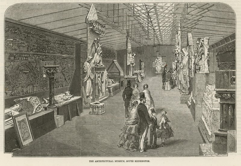 Museo di Architettura, South Kensington, Londra da English School