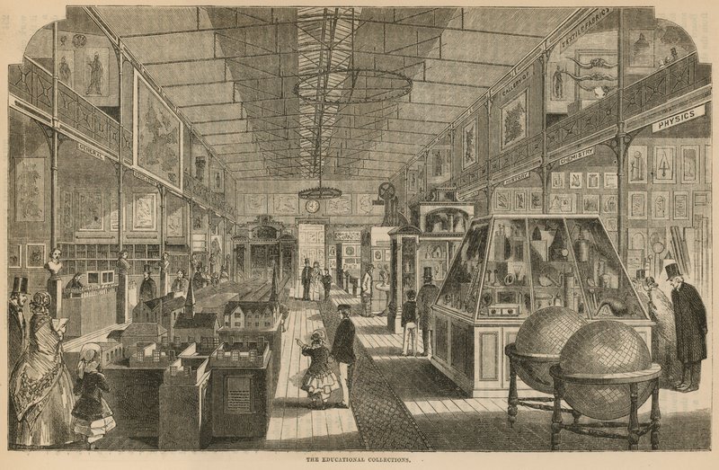 Museo di Architettura, South Kensington, Londra; La collezione educativa da English School