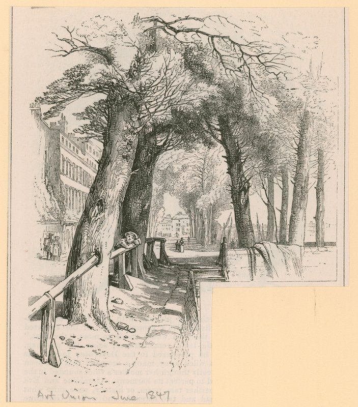 The Art Union, Chelsea, giugno 1847 da English School