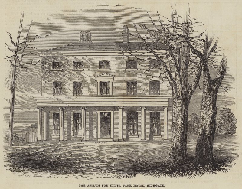 Il manicomio per idioti, Park House, Highgate da English School