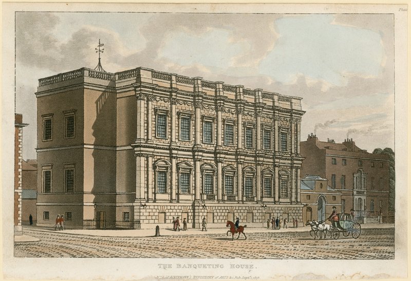 La Sala dei Banchetti, Whitehall da English School