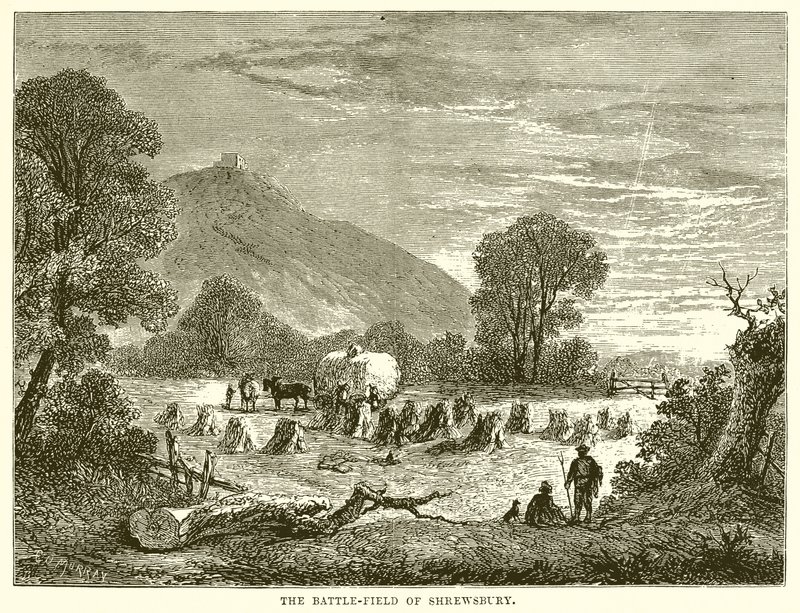 Il Campo di Battaglia di Shrewsbury da English School