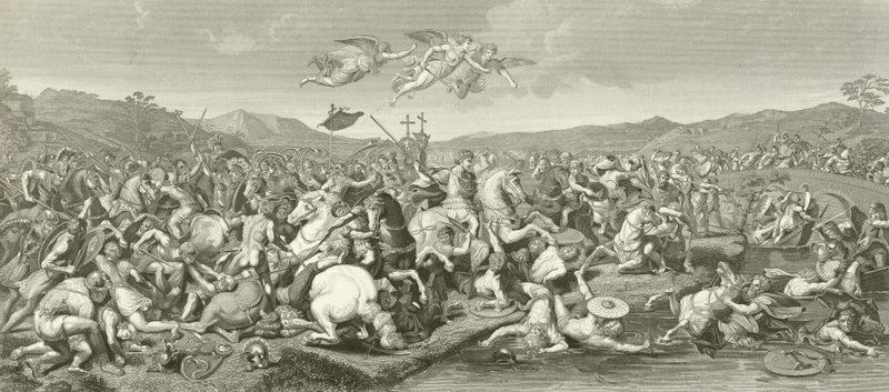 La battaglia di Costantino da English School