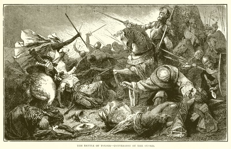 La battaglia di Tolosa - Conversione con la spada da English School