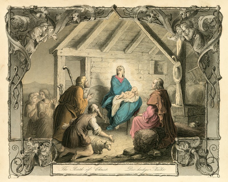 La nascita di Cristo da English School