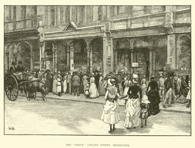 Il Blocco, Collins Street, Melbourne da English School