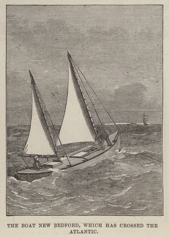 La barca New Bedford, che ha attraversato l