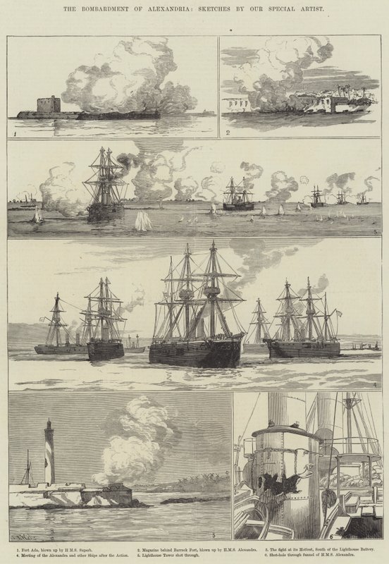 Il Bombardamento di Alessandria da English School