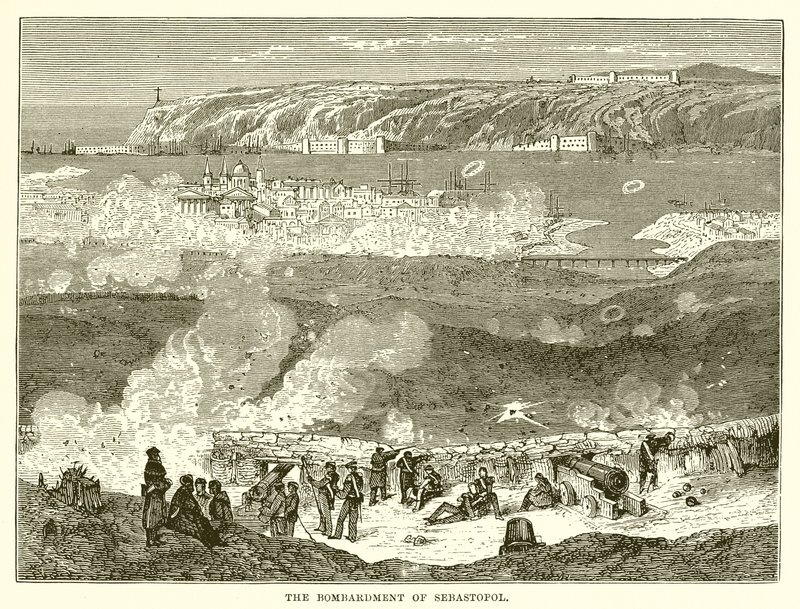 Il bombardamento di Sebastopoli da English School