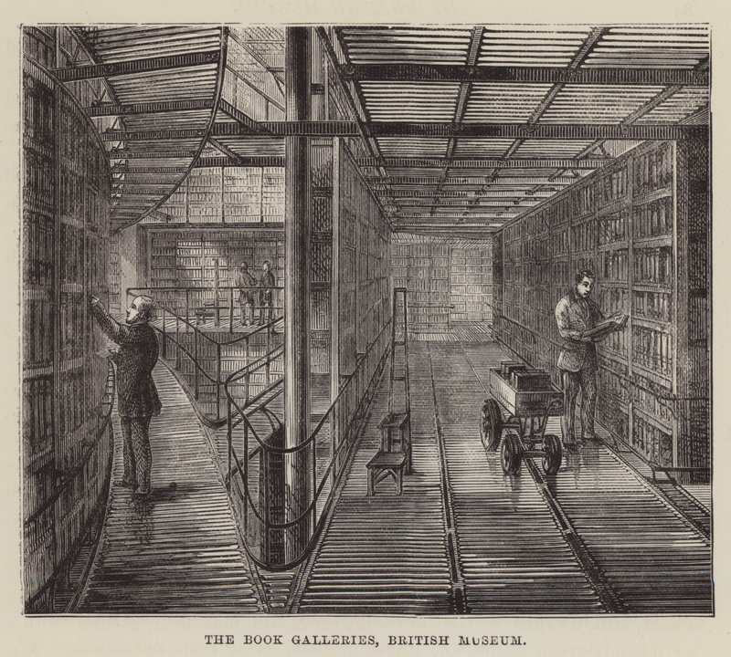 Le gallerie dei libri, British Museum da English School