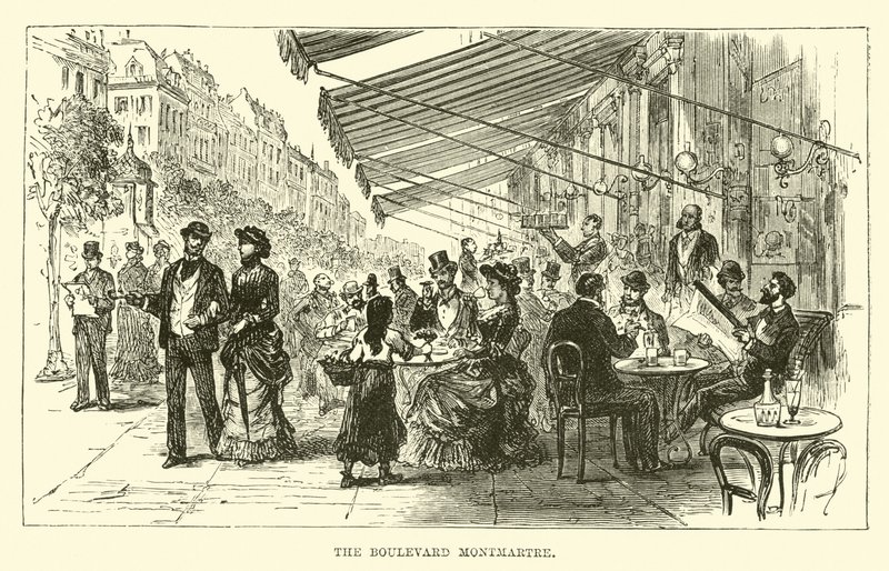 Il Boulevard Montmartre da English School