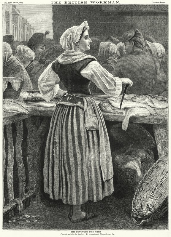 La pescivendola di Boulogne da English School