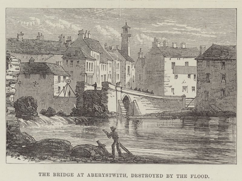 Il Ponte di Aberystwith, Distrutto dall