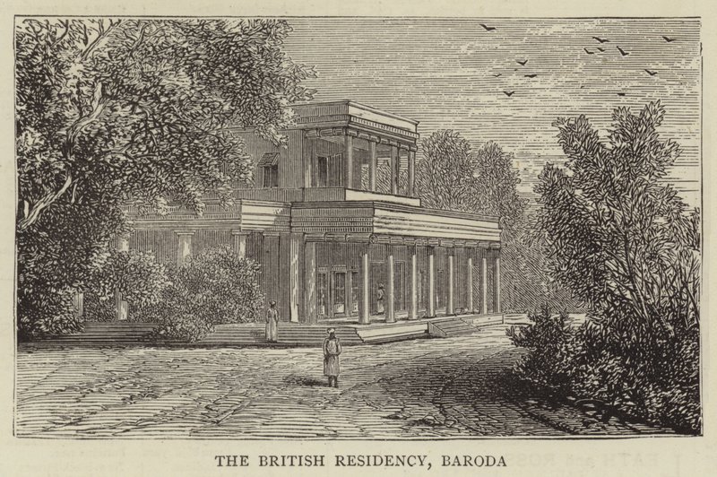 La residenza britannica, Baroda da English School
