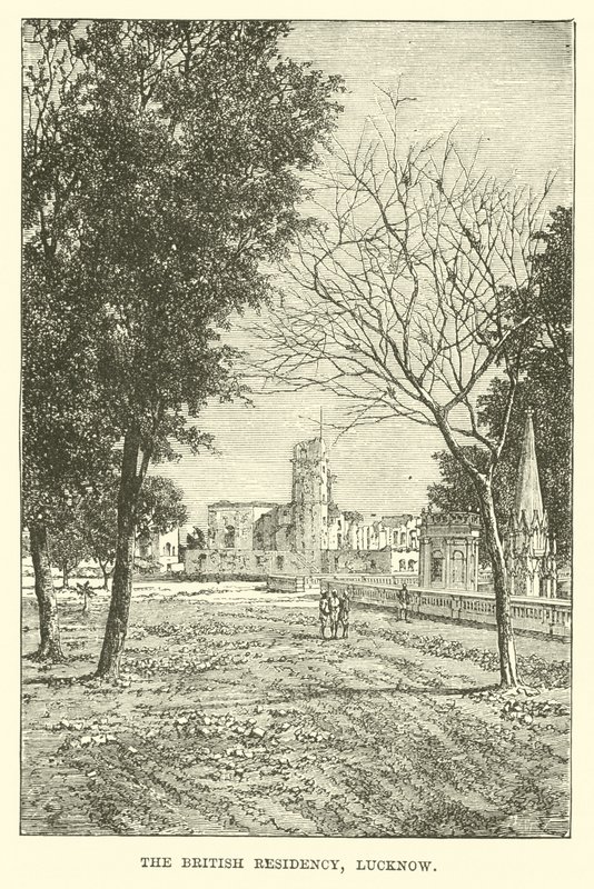 La Residenza Britannica, Lucknow da English School