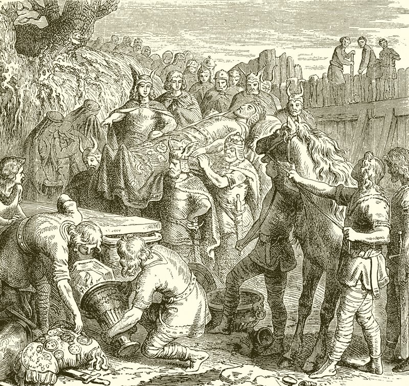 La sepoltura di Alarico da English School