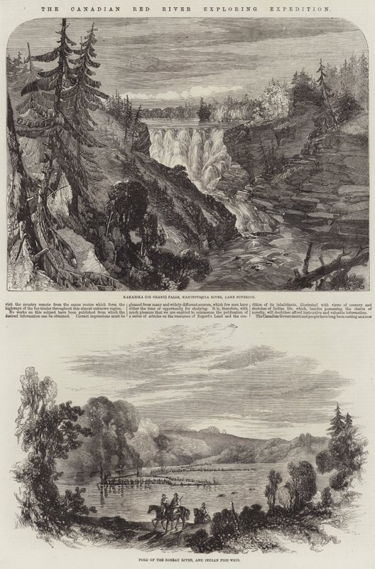 Spedizione di Esplorazione del Fiume Rosso Canadese da English School