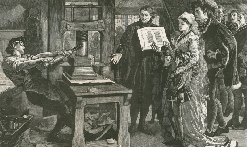 La celebrazione di Caxton da English School