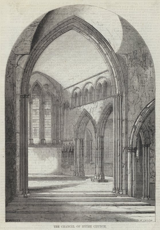 Il Presbiterio della Chiesa di Hythe da English School