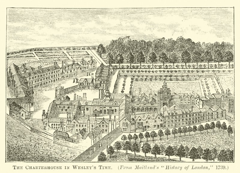 La Charterhouse ai tempi di Wesley da English School