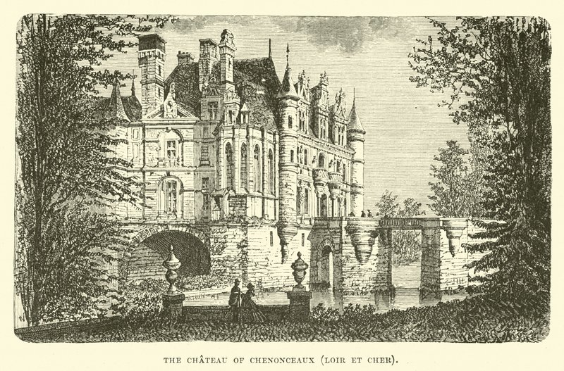 Il Castello di Chenonceaux, Loir et Cher da English School