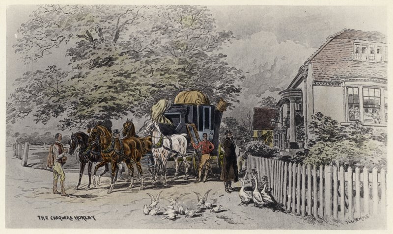 The Chequers, Horley da English School