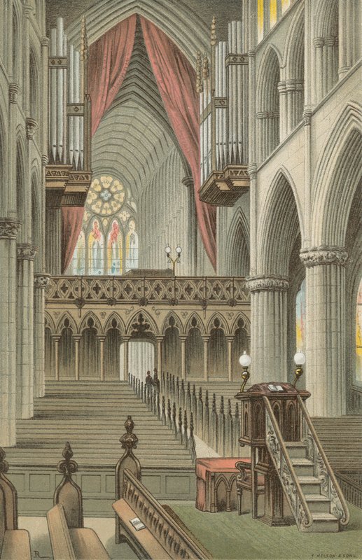 Il Coro, Cattedrale di Glasgow da English School