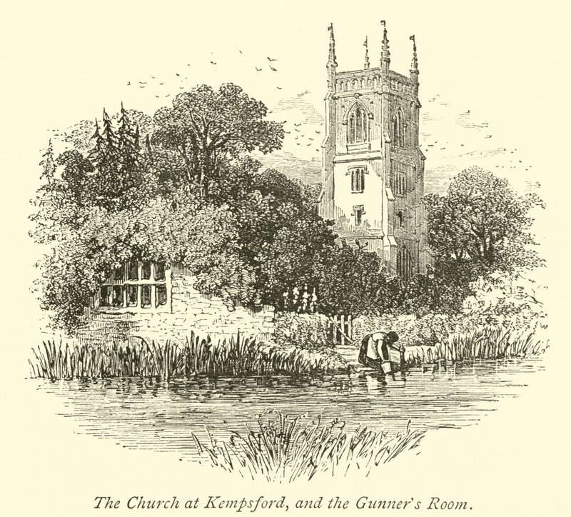 La Chiesa a Kempsford e la Stanza dei Cannoni da English School