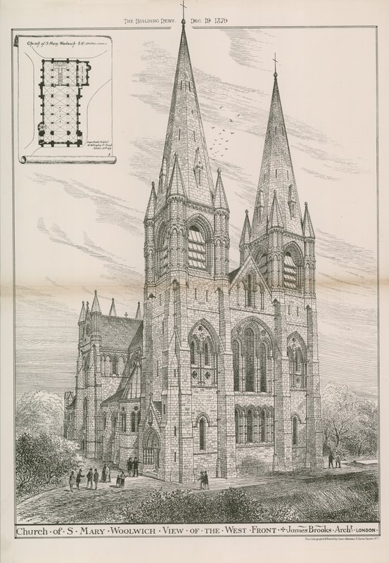 Chiesa di Santa Maria a Woolwich da English School