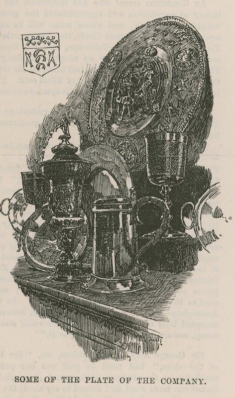 Le gilde cittadine: La compagnia dei Fishmongers: Alcuni dei piatti della compagnia da English School