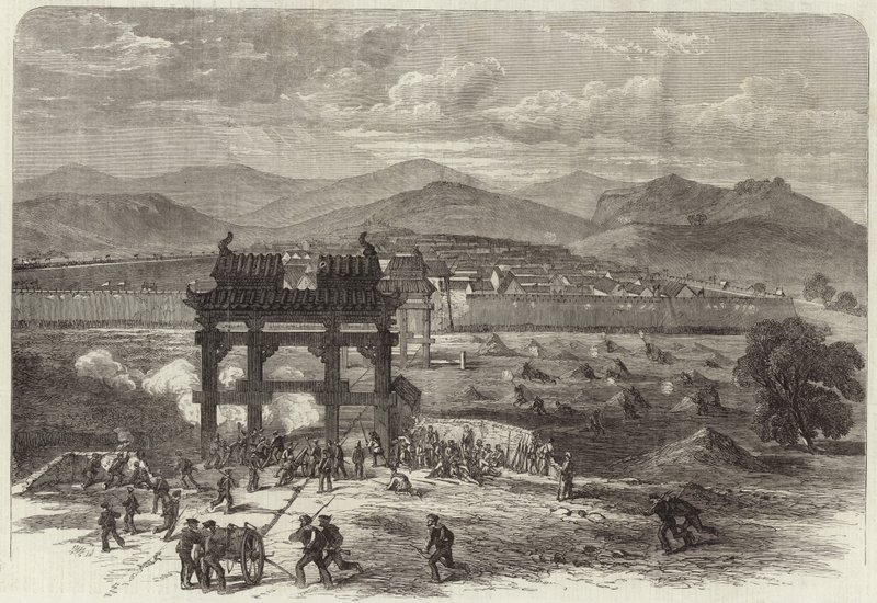 La guerra civile in Cina da English School