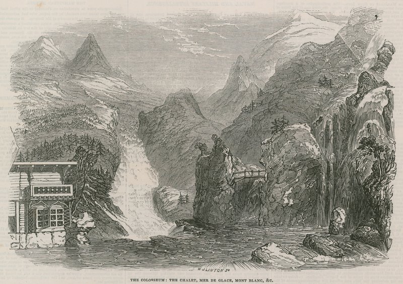 Il Colosseo - Lo chalet, Mer de Glace, Monte Bianco da English School