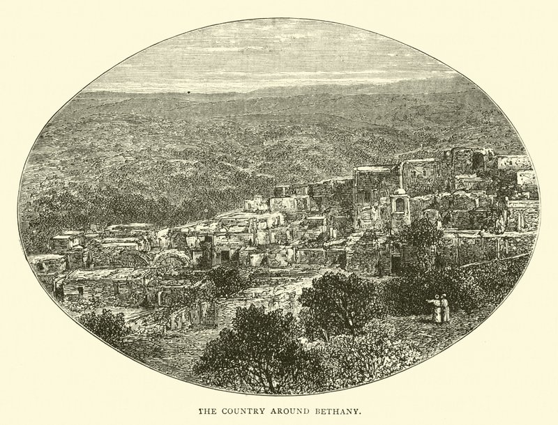 La campagna intorno a Betania da English School