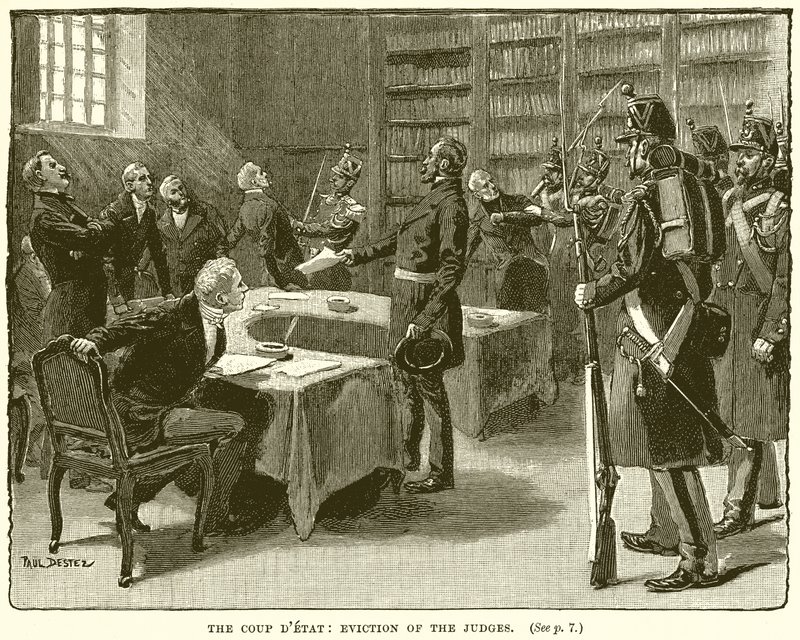 Il colpo di stato: sfratto dei giudici da English School