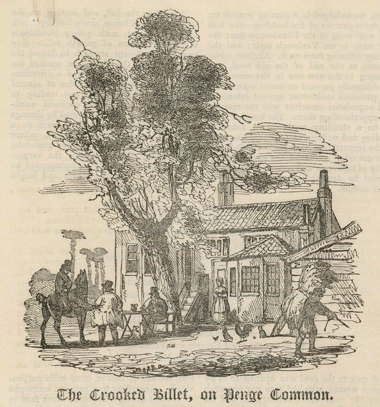 The Crooked Billet su Penge Common, Londra da English School