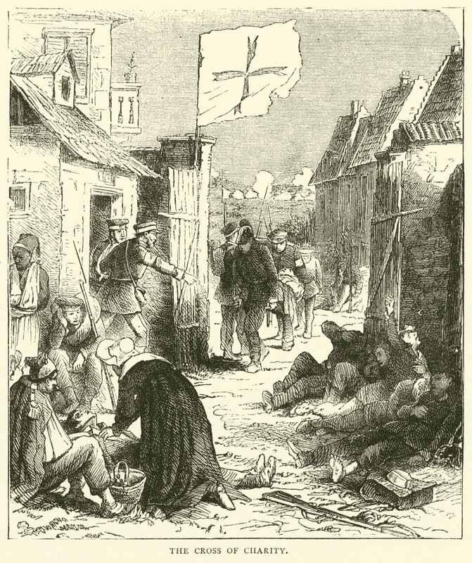 La Croce della Carità, settembre 1870 da English School