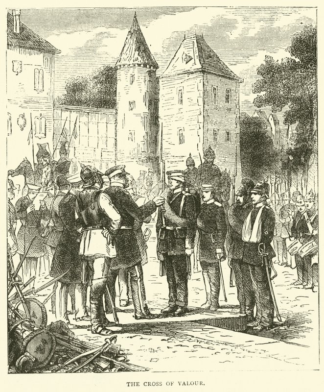 La Croce del Valore, settembre 1870 da English School