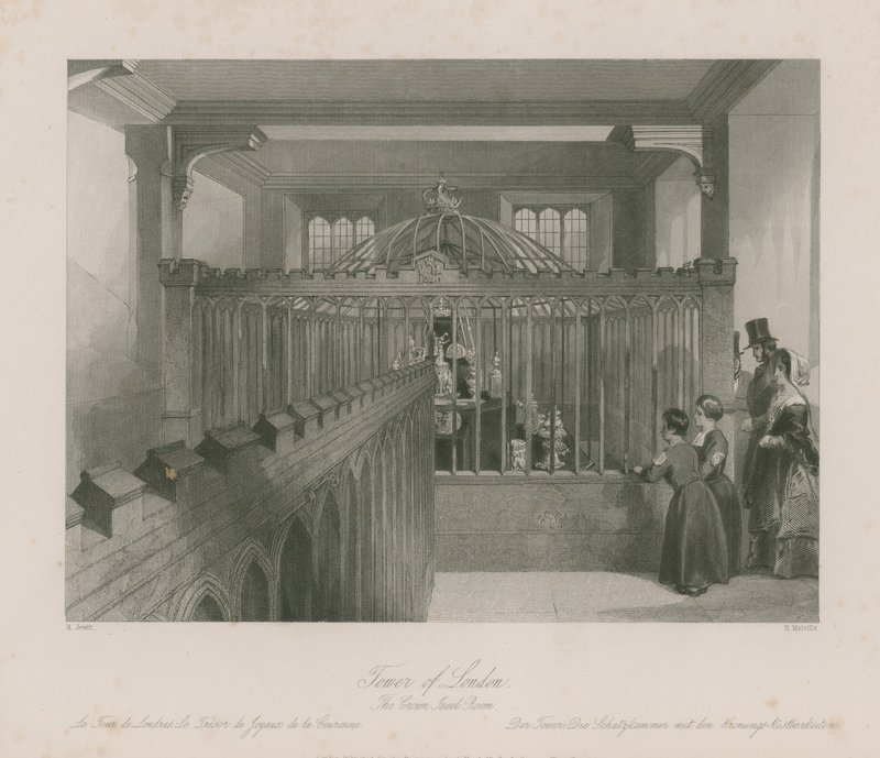 La stanza dei gioielli della corona da English School