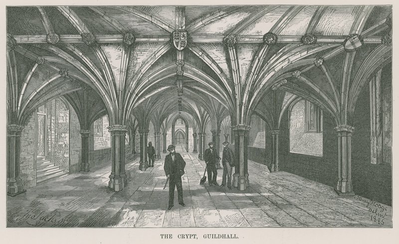 La Cripta, Guildhall, Londra da English School