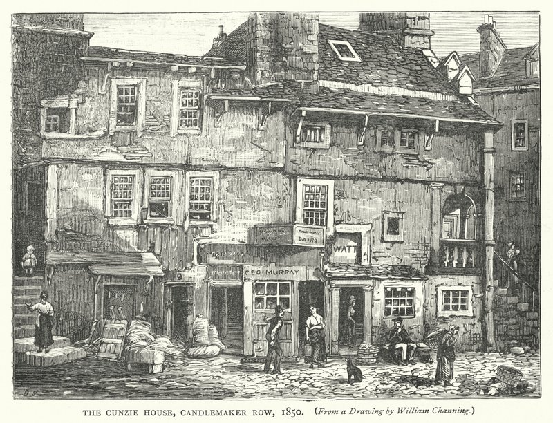 La Casa Cunzie, Candlemaker Row da English School