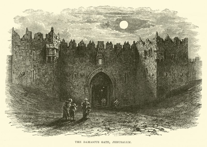 La Porta di Damasco, Gerusalemme da English School
